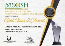 Rospa Gold award